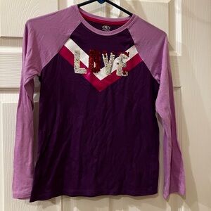 Athletic Works Purple and Pink Kids Shirt